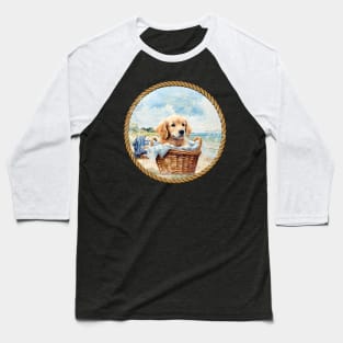 Golden Retriever Puppy Baseball T-Shirt